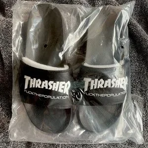 新品 FTP REFLECTIVE LOGO SLIDES - US9/27cm 新品 FTP REFLECTIVE LOGO SLIDES - US9/27cm